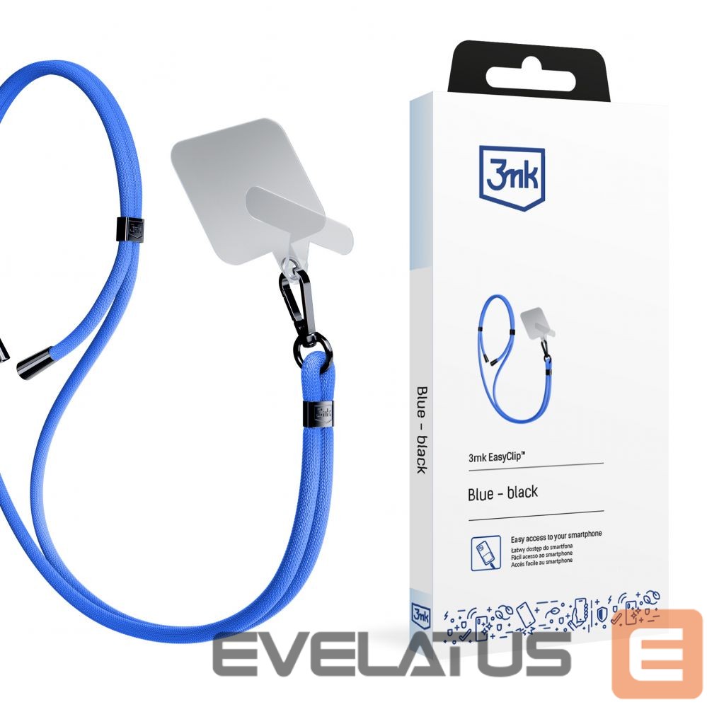 Другой аксессуар для телефона 3MK Smartphone Lanyard 3mk EasyClip - Blue