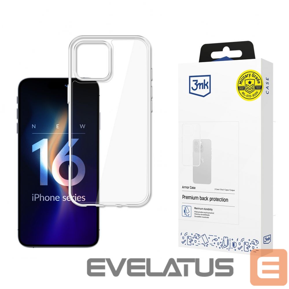 Другой аксессуар для телефона 3MK 3mk Armor Case for iPhone 16 Pro Max - Transparent