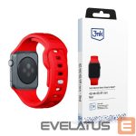 Другой аксессуар для телефона 3MK  3mk Silicone Watch Strap for Apple Watch 42 / 44 / 45 / 49 mm - red 