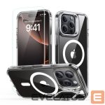 Другой аксессуар для телефона ESR  ESR Classic Hybrid Kickstand Halolock MagSafe Case Set with Stand + Tempered Glass for iPhone 16 Pro - Clear 