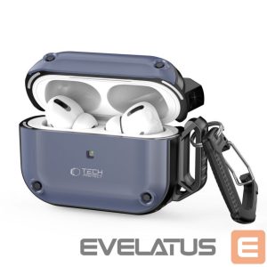 Другой аксессуар для телефона Tech-Protect  Tech-Protect Rough Hook Case with Carabiner for Apple AirPods Pro 1 / 2 - Blue 