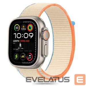 Другой аксессуар для телефона Tech-Protect  Tech-Protect Nylon Strap for Apple Watch 6 / 7 / 8 / 9 / 10 / SE / Ultra 1 / 2 (44 / 45 / 46 / 49 MM) - Beige 