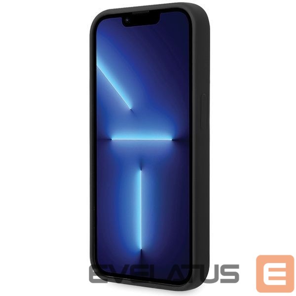 Чехол на заднюю панель BMW BMW Silicone Pattern iPhone 15 Pro Case - Black
