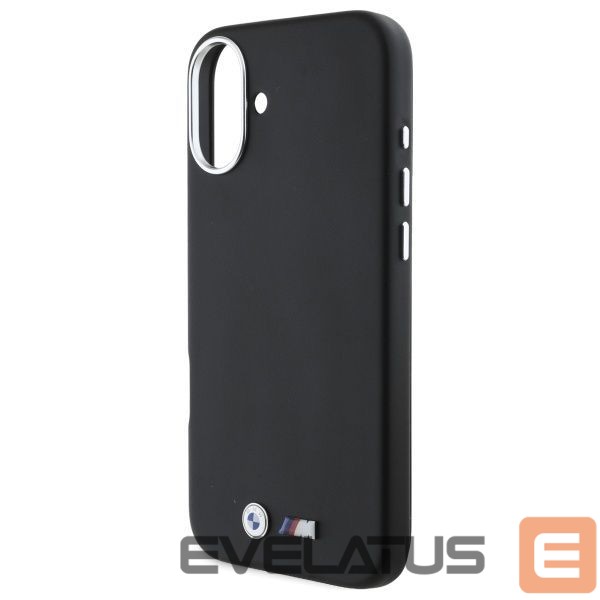 Другой аксессуар для телефона BMW BMW M Smooth Full Wrapped Metal MagSafe Case for iPhone 16 Plus - Black