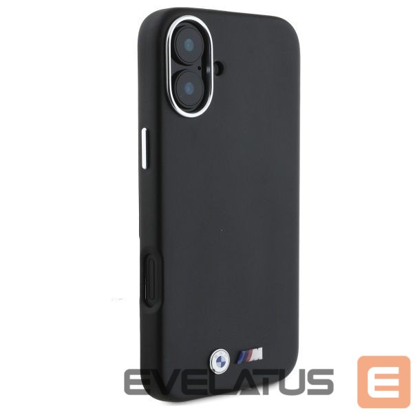 Другой аксессуар для телефона BMW BMW M Smooth Full Wrapped Metal MagSafe Case for iPhone 16 Plus - Black