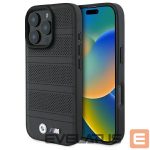 Другой аксессуар для телефона BMW  BMW M Perforated And Stitched Line MagSafe case for iPhone 16 Pro Max - black 