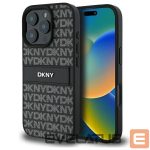 Другой аксессуар для телефона DKNY  DKNY Texture Pattern Tonal Stripe iPhone 16 Pro Case - Black 