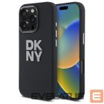 Другой аксессуар для телефона DKNY  DKNY Liquid Silicone Metal Logo iPhone 16 Pro Case - Black 