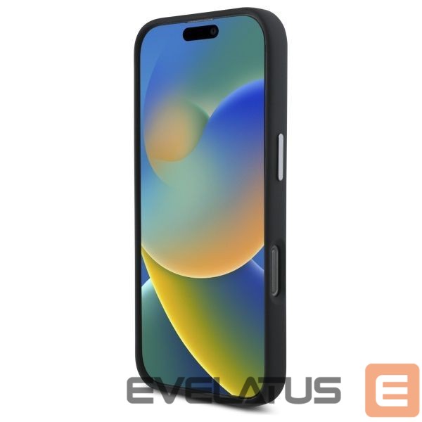 Другой аксессуар для телефона DKNY DKNY Liquid Silicone Metal Logo iPhone 16 Pro Max Case - Black