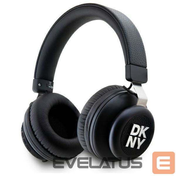 Другой аксессуар для телефона DKNY DKNY Bluetooth On-Ear Headphones DKBHS6PUSLK Black/Black Metal Logo