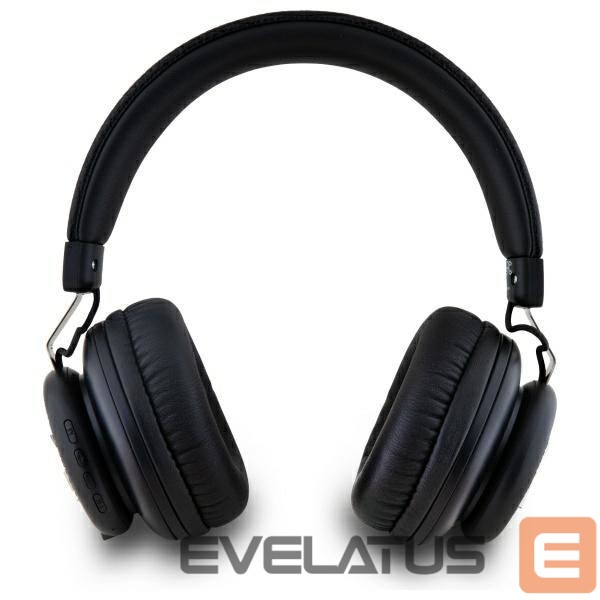 Другой аксессуар для телефона DKNY DKNY Bluetooth On-Ear Headphones DKBHS6PUSLK Black/Black Metal Logo