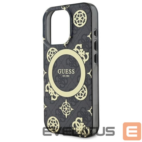 Другой аксессуар для телефона Guess Guess IML Peony On 4G Background MagSafe case for iPhone 16 Pro - black
