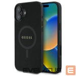 Другой аксессуар для телефона Guess  Guess Saffiano Classic Logo MagSafe case for iPhone 16 - black 