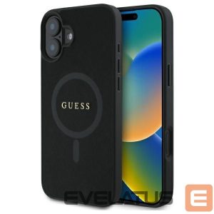 Другой аксессуар для телефона Guess  Guess Saffiano Classic Logo MagSafe case for iPhone 16 - black 