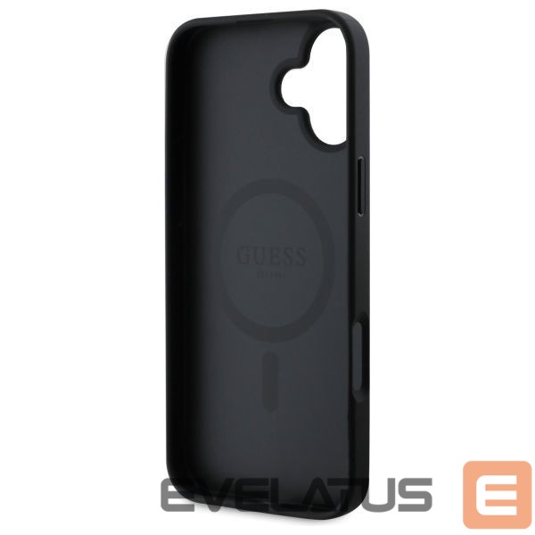 Другой аксессуар для телефона Guess Guess Saffiano Classic Logo MagSafe case for iPhone 16 - black