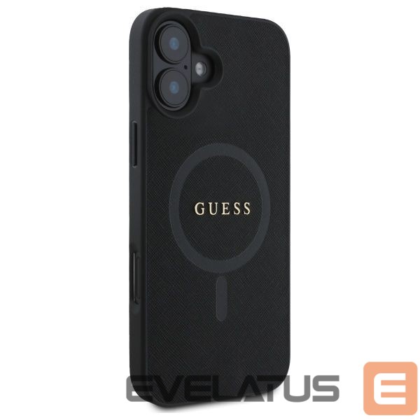 Другой аксессуар для телефона Guess Guess Saffiano Classic Logo MagSafe case for iPhone 16 - black