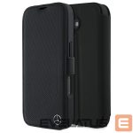 Другой аксессуар для телефона Mercedes-Benz  Mercedes Leather Wood Imitation iPhone 16 Case - Black 