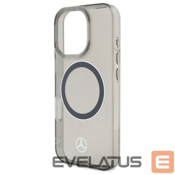 Другой аксессуар для телефона Mercedes-Benz Mercedes Silver Ring MagSafe iPhone 16 Pro Case - Black