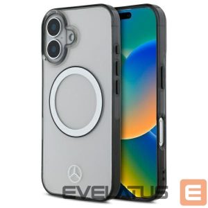 Другой аксессуар для телефона Mercedes-Benz  Mercedes Printed Logo MagSafe iPhone 16 Case - Clear 