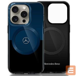 Другой аксессуар для телефона Mercedes-Benz  Mercedes MB Double Layer BiColor MagSafe Case for iPhone 16 Pro Max - Blue 