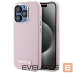 Другой аксессуар для телефона Karl Lagerfeld  Karl Lagerfeld FW Metal Plate MagSafe iPhone 15 Pro Case - Pink 