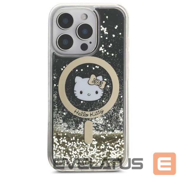 Другой аксессуар для телефона Hello Kitty Hello Kitty Liquid Glitter Fever MagSafe iPhone 16 Pro Case - Gold