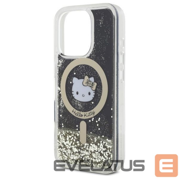 Другой аксессуар для телефона Hello Kitty Hello Kitty Liquid Glitter Fever MagSafe iPhone 16 Pro Case - Gold