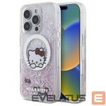 Другой аксессуар для телефона Hello Kitty  Hello Kitty Liquid Glitter Sweet Kitty Bows MagSafe iPhone 16 Pro Case - White 