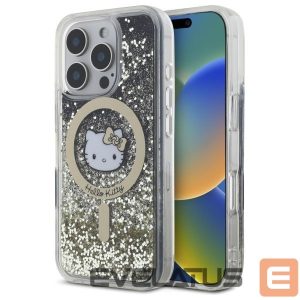 Другой аксессуар для телефона Hello Kitty  Hello Kitty Liquid Glitter Fever MagSafe Case for iPhone 16 Pro Max - Gold 