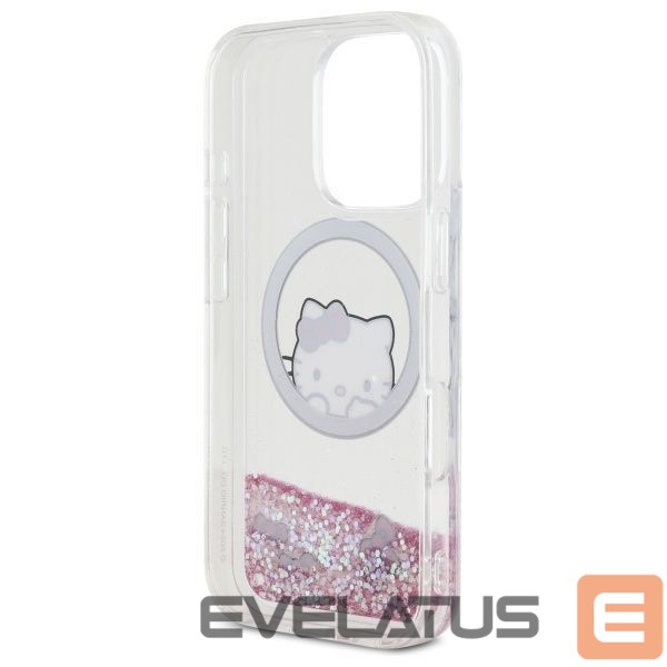 Другой аксессуар для телефона Hello Kitty Hello Kitty Liquid Glitter Sweet Kitty Bows MagSafe Case for iPhone 16 Pro Max - White