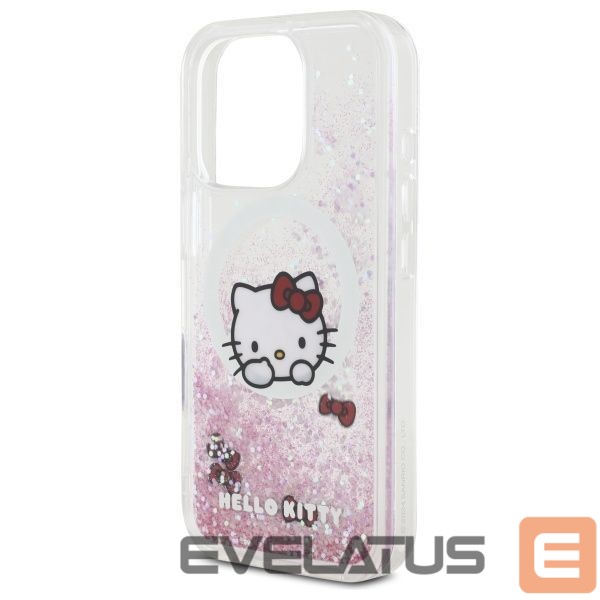 Другой аксессуар для телефона Hello Kitty Hello Kitty Liquid Glitter Sweet Kitty Bows MagSafe Case for iPhone 16 Pro Max - White