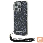Другой аксессуар для телефона Karl Lagerfeld  Karl Lagerfeld Zebra With Cord iPhone 16 Pro Case - Purple 