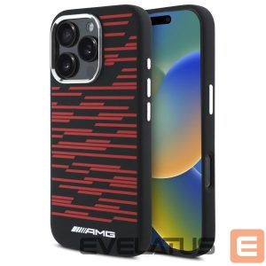 Другой аксессуар для телефона Mercedes-Benz  AMG Silicone Graphics MagSafe case for iPhone 16 Pro - black 