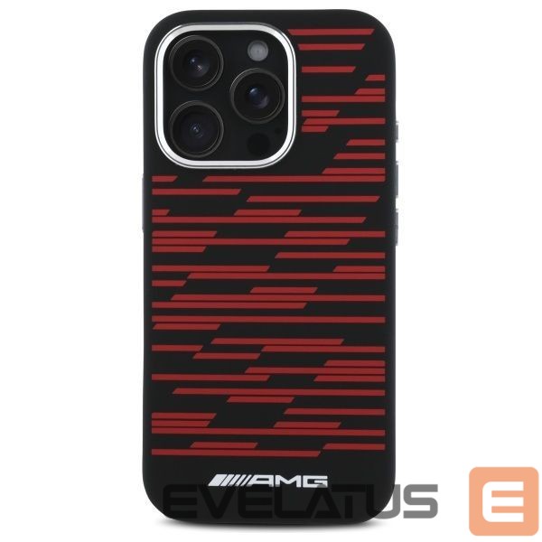 Другой аксессуар для телефона Mercedes-Benz AMG Silicone Graphics MagSafe case for iPhone 16 Pro - black