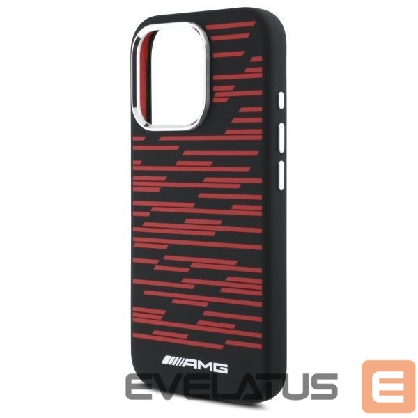 Другой аксессуар для телефона Mercedes-Benz AMG Silicone Graphics MagSafe case for iPhone 16 Pro - black