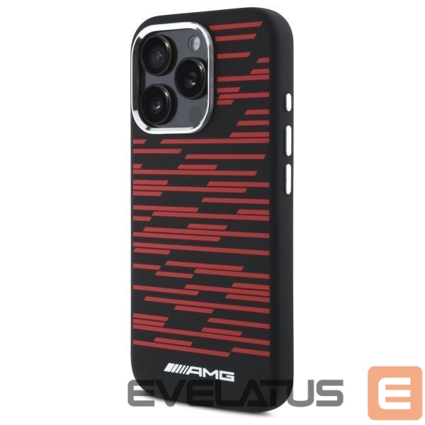 Другой аксессуар для телефона Mercedes-Benz AMG Silicone Graphics MagSafe case for iPhone 16 Pro - black