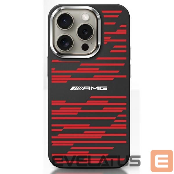 Другой аксессуар для телефона Mercedes-Benz AMG Silicone Graphics MagSafe case for iPhone 16 - black