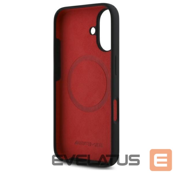 Другой аксессуар для телефона Mercedes-Benz AMG Checkered Flag Pattern MagSafe iPhone 16 Case - Black
