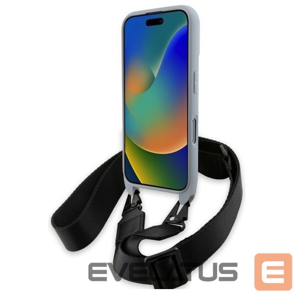 Другой аксессуар для телефона BMW BMW M Edition Carbon Stripe & Strap iPhone 16 Pro Case - Gray