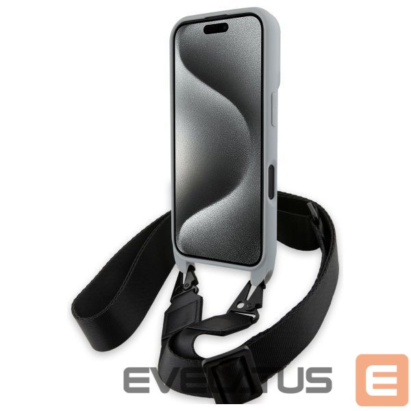 Другой аксессуар для телефона BMW BMW M Edition Carbon Stripe & Strap iPhone 16 Case - Gray