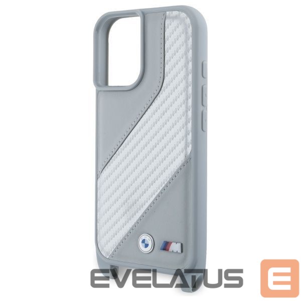 Другой аксессуар для телефона BMW BMW M Edition Carbon Stripe & Strap iPhone 16 Case - Gray