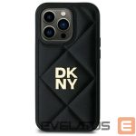Другой аксессуар для телефона DKNY  DKNY Quilted Stack Logo iPhone 14 Case - Black 