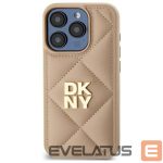 Другой аксессуар для телефона DKNY  DKNY Quilted Stack Logo iPhone 14 Pro Max Case - Beige 