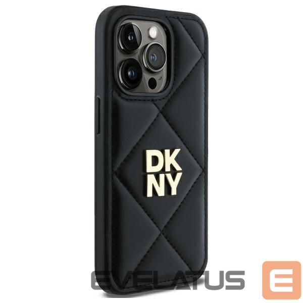 Другой аксессуар для телефона DKNY DKNY Quilted Stack Logo iPhone 14 Pro Max Case - Black