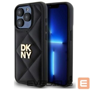 Другой аксессуар для телефона DKNY  DKNY Quilted Stack Logo iPhone 15 Pro Case - Black 
