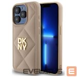 Другой аксессуар для телефона DKNY  DKNY Quilted Stack Logo iPhone 15 Pro Max Case - Beige 