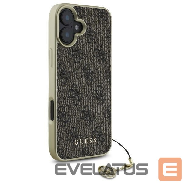 Другой аксессуар для телефона Guess Guess 4G Charms Collection iPhone 16 Plus Case - Brown
