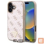 Другой аксессуар для телефона Guess  Guess New 4G Triangle Case for iPhone 16 Plus - White 