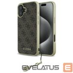 Другой аксессуар для телефона Guess  Guess 4G Charms Collection case for iPhone 16 - brown 
