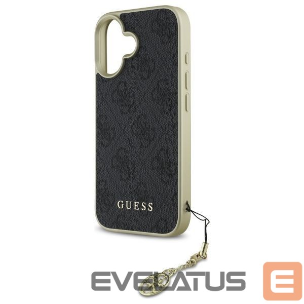 Другой аксессуар для телефона Guess Guess 4G Charms Collection case for iPhone 16 - black